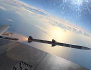 U.S. Air Force F-15EX fires AIM-120