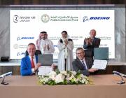 Riyadh Air Boeing signing
