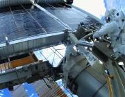 Astronauts conduct spacewalk at ISS