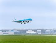 Schiphol airplane klm plane