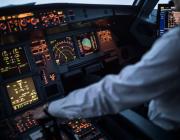 generic pilot commercial airplane