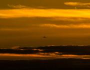 Ryanair flight arriving Manchester