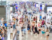 Hong Kong airport passengers