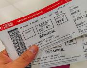 Bangkok istanbul boarding passes