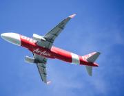 air asia jet flying