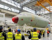 First A321 molding at new Toulouse assembly line