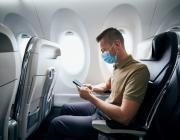 passenger wearing mask