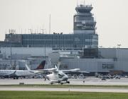 Beta’s Alia demonstrator makes a conventional landing at Montreal’s Pierre Trudeau International Airport