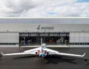 Dassault aviatiin hangar