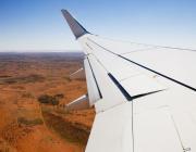 jet over Australia