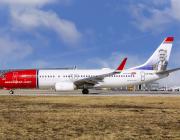 Norwegian airlines boeing 737-800