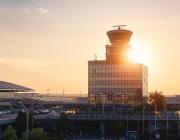 Václav Havel Airport Prague control tower