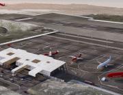 future Nuuk airport rendering