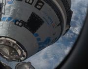 Boeing Starliner spacecraft in space