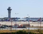 LAX with control tower