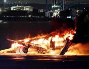JAL A350-900 Haneda incursion burning