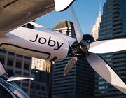 Joby aircraft propeller close-up