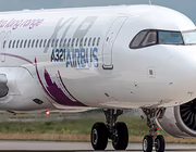 Airbus A321XLR on runway
