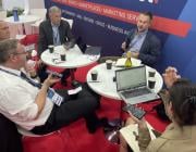 Aviation Week editors at Farnborough Airshow