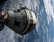 Boeing Starliner in orbit over Earth