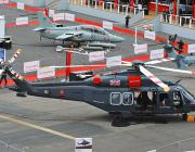 Leonardo AW149 Helicopter at Farnborough Airshow