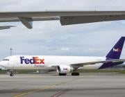 FedEx Express aircraft on runway