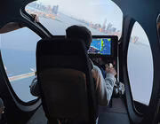 student flying Joby Aviation simulator