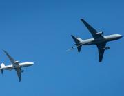 Boeing P-8A (left) and KC-46