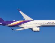 Thai Airbus A350 in flight