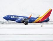 Southwest Airlines aircraft taking off