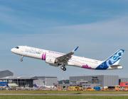 GTF-powered A321XLR takes off