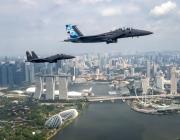 F-15s over Singapore