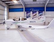 A Premier Aircraft Diamond DA40 NG.