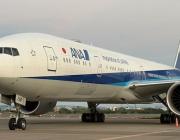 ANA's first Boeing 777-300ER modified with AeroSHARK
