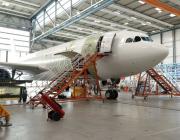 A330 at an Airbus facility