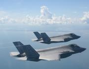 Two F-35As participate in the Air Force’s William Tell competition in April 2025. Credit: U.S. Air Force