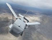 : Dzyne Technologies  Caption: Dzyne’s Grasshopper glider is designed to precisely deliver 500 lb. of cargo from standoff distances