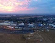 Aerial view Oxford Airport