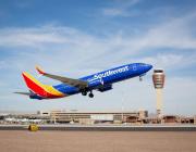 Southwest Airlines aircraft taking off