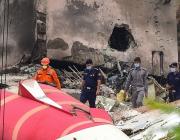Air India wreckage from flight 171