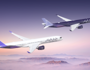 rendering of riyadh air a350-1000s