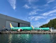 aircraft at a Boeing facility