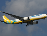 Cebu Pacific A330-900 inflight 