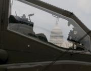 view of Capitol from AH-64 Apache window