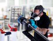 A Collins Aerospace technician