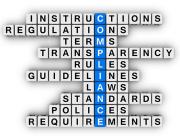 puzzle that spells "compliance"