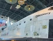 Discovery shuttle spacecraft