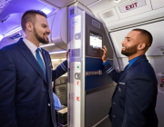 United Airlines flight attendants