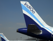 Indigo Airbus A320 tails