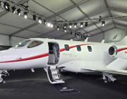 Honda aircraft on display at EAA AirVenture 2025